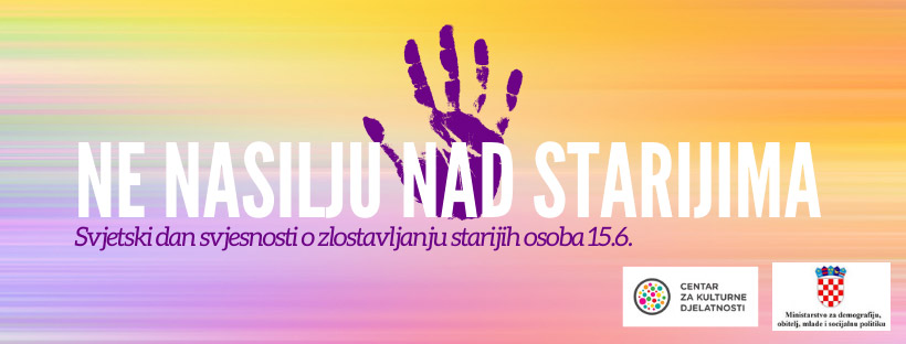 No to violence against the elderly